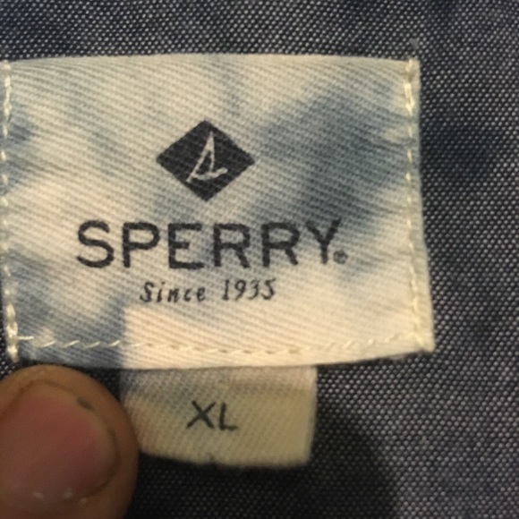 Sperry Casual Button Down island Shirt XL - Picture 3 of 5